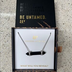 Untamed Black Necklace